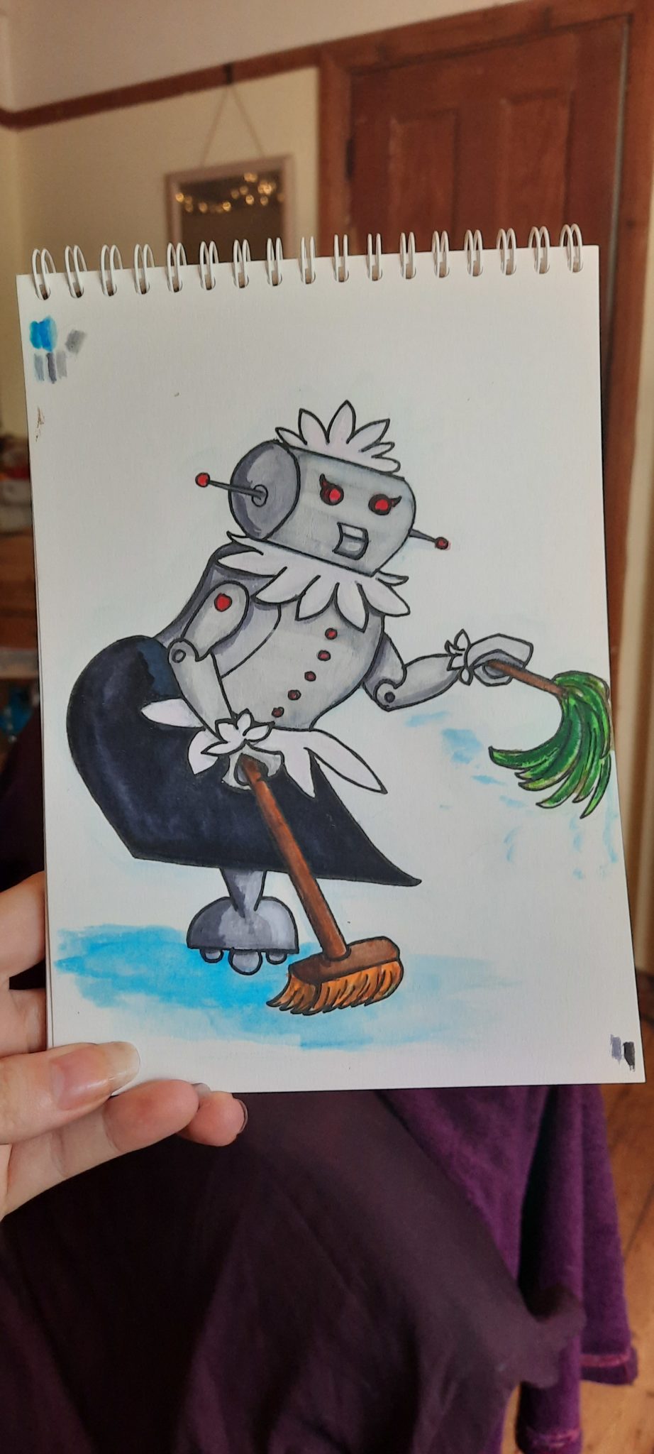 Rosie, the cleaning robot from the Jetsons